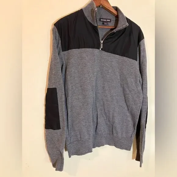Michael Kors pull over, gray with black detail, men’s size large - Picture 1 of 2